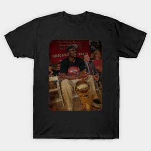 Michael Jordan, 1998 Chicago Bulls Championship Parade Vintage T-Shirt